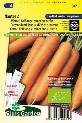 Carrotte Nantaise 2   RUBAN BIO