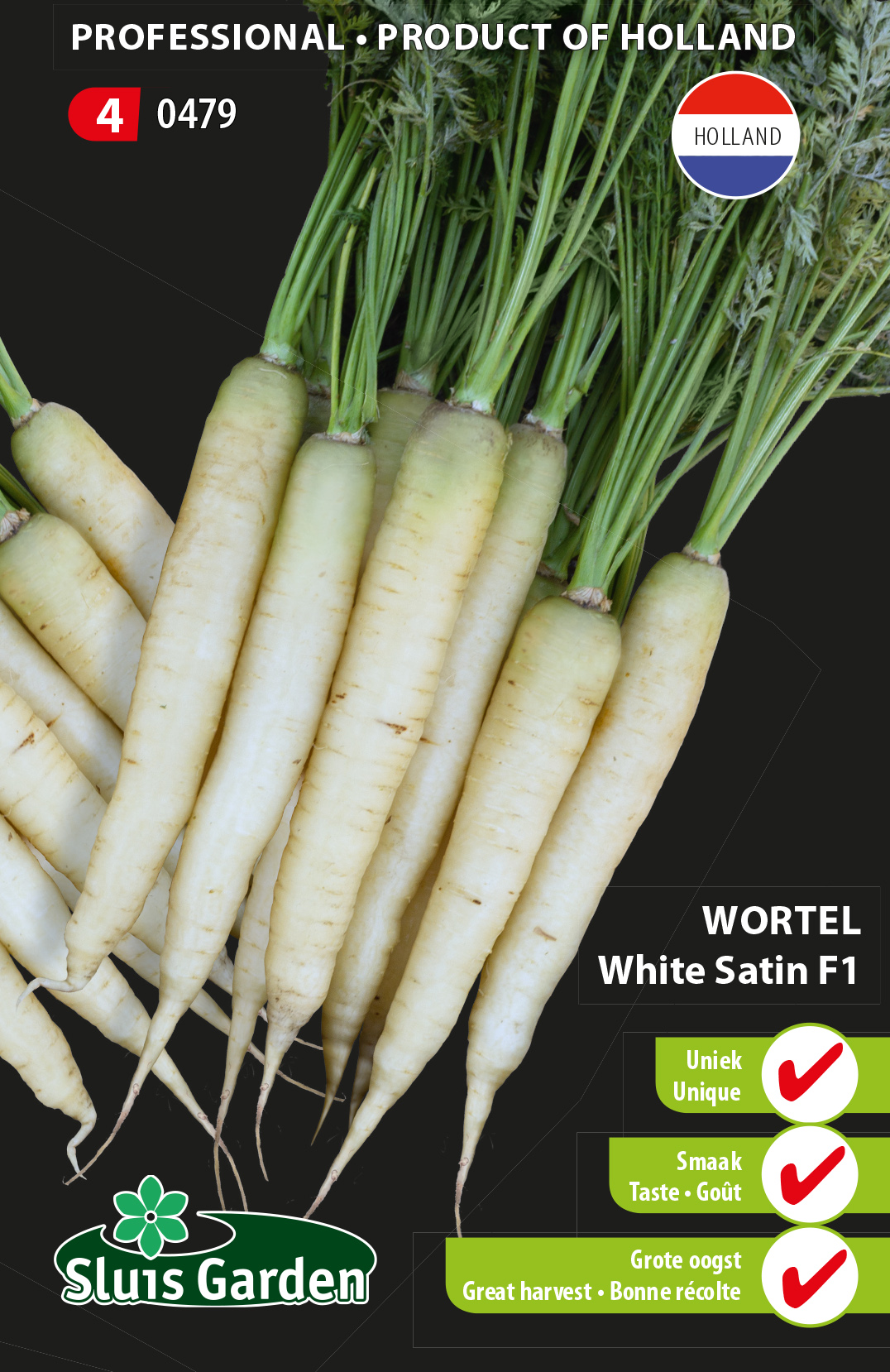 Carrotte White Satin F1