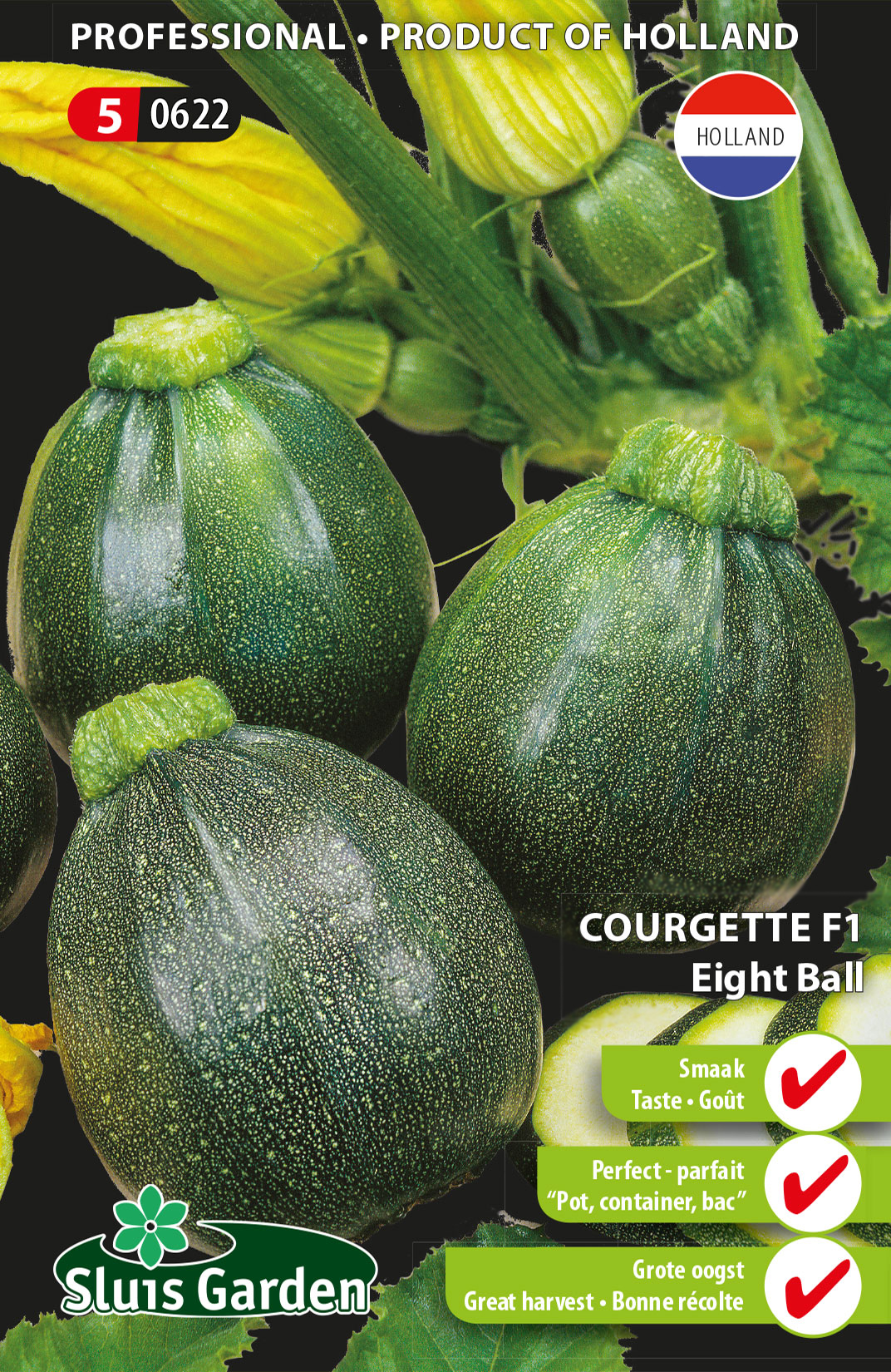 Courgette Eight  Ball F1