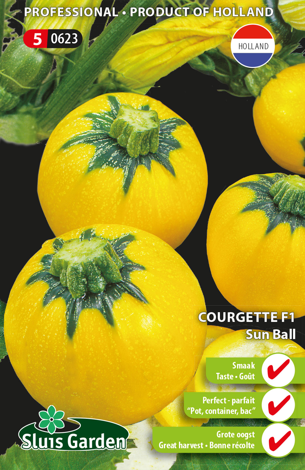 Courgette sun Ball F1 