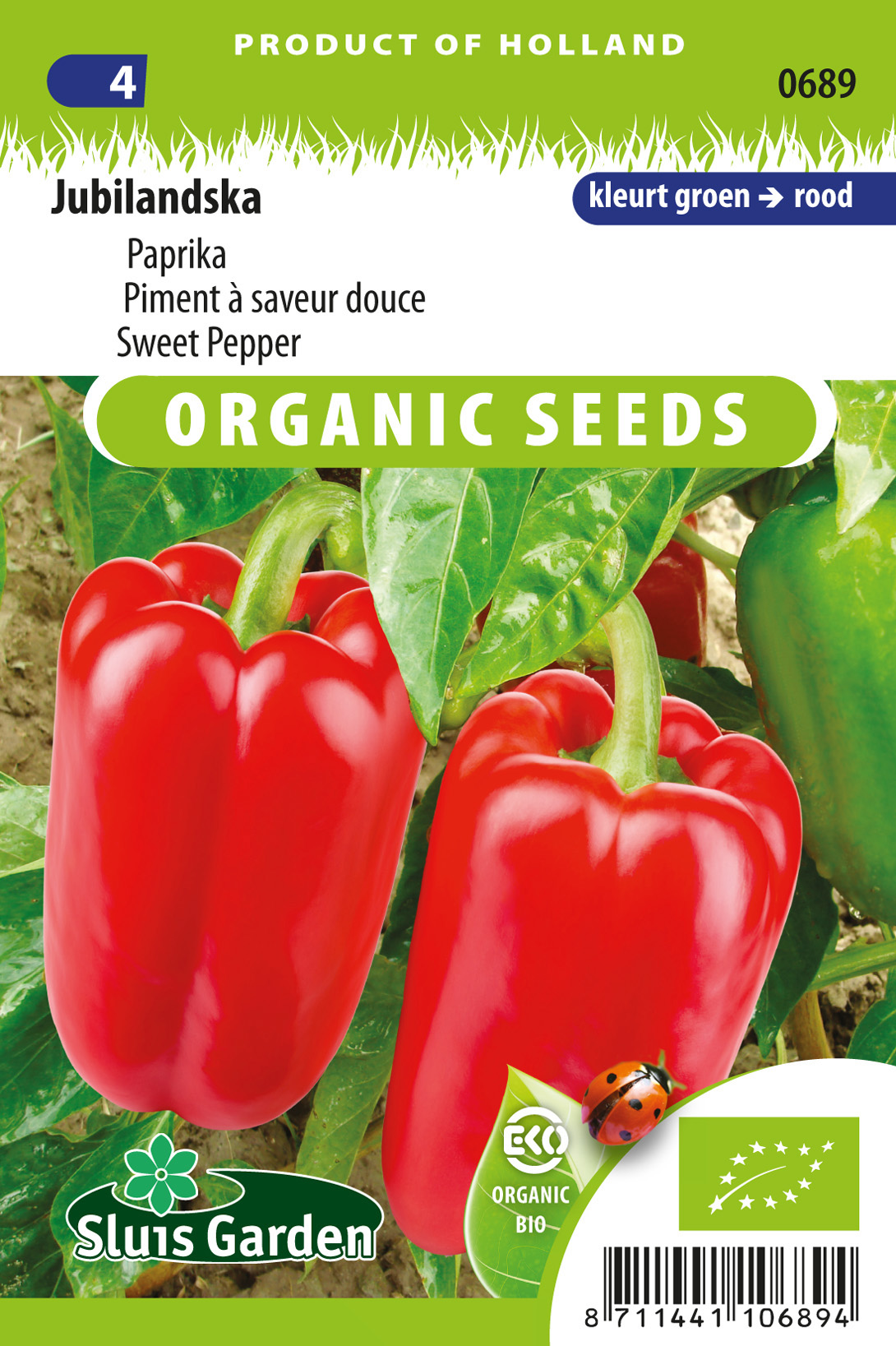 Paprika Jubilandska BIO