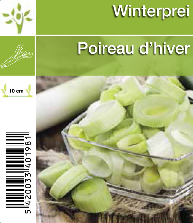 Poireau d'hiver par tray(8x6)