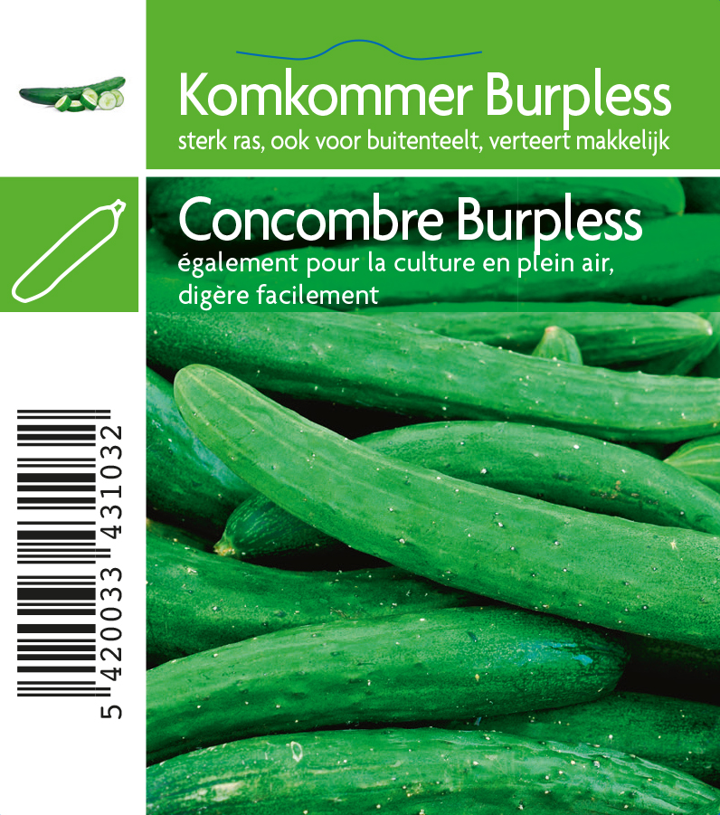 Komkommer Burpless (tray 12 pot)
