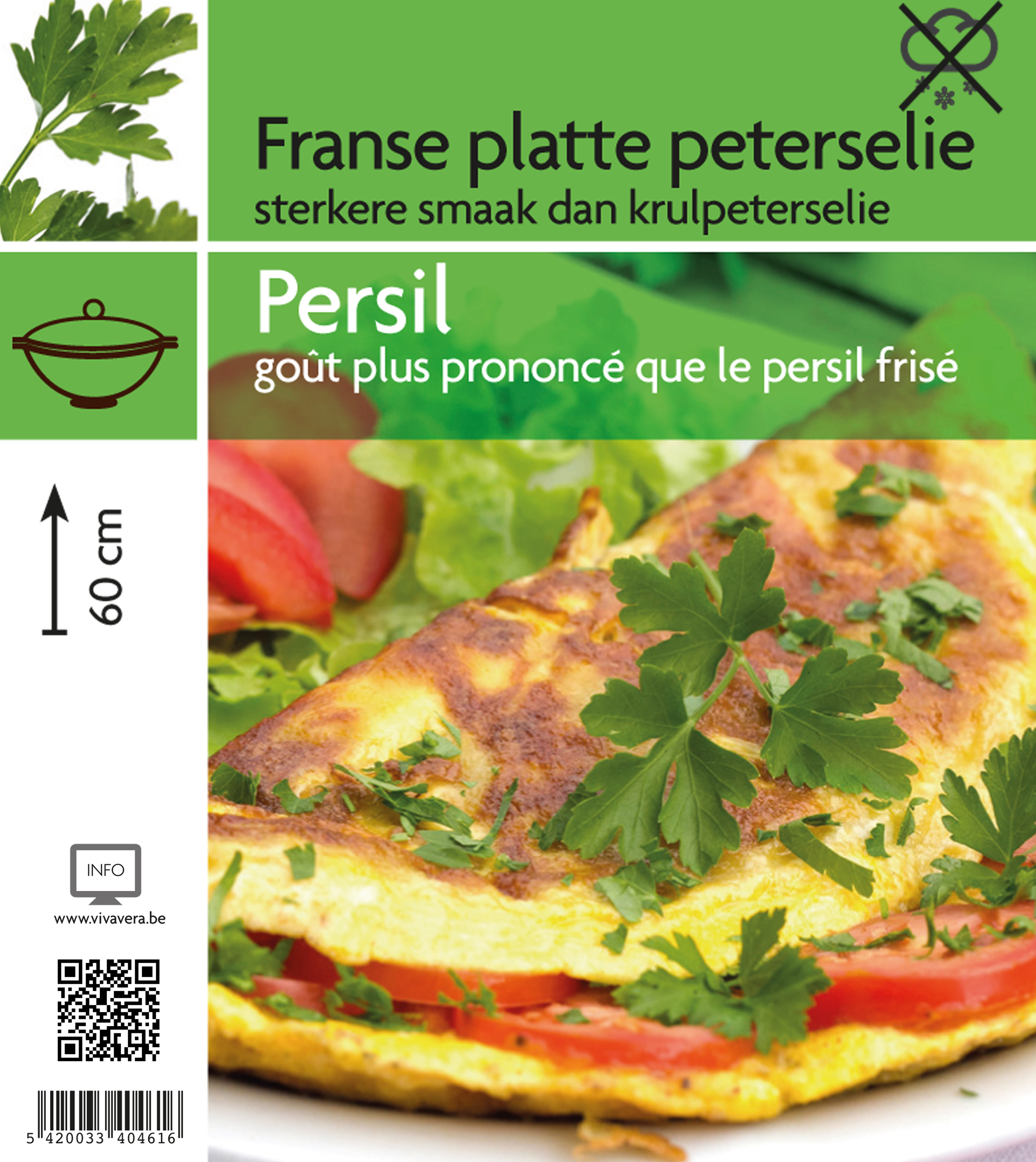 Persil plat (tray 15 pot)