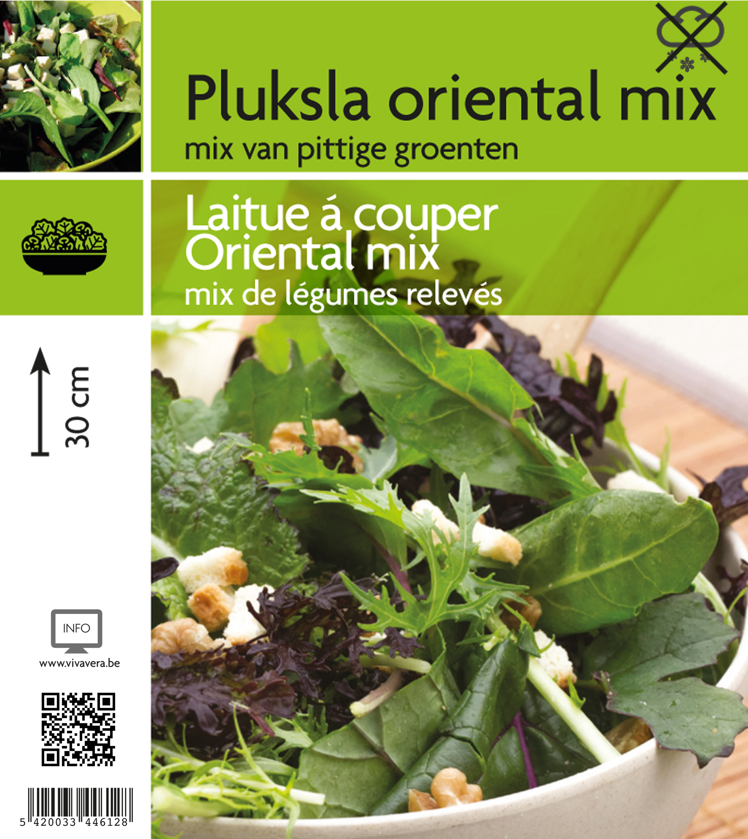 Pluksla oriental mix (tray 15 pot)