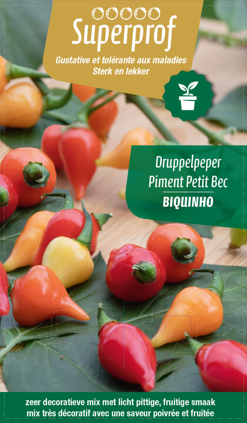 Druppelpeper (tray 8 pot)