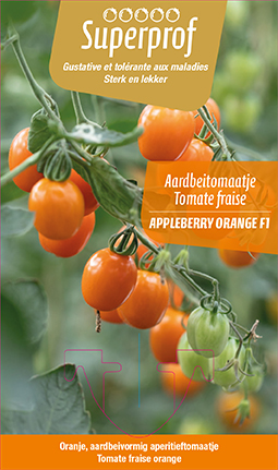 Aardbeitomaatje Appleberry orange F1 (tray 8 pot) 