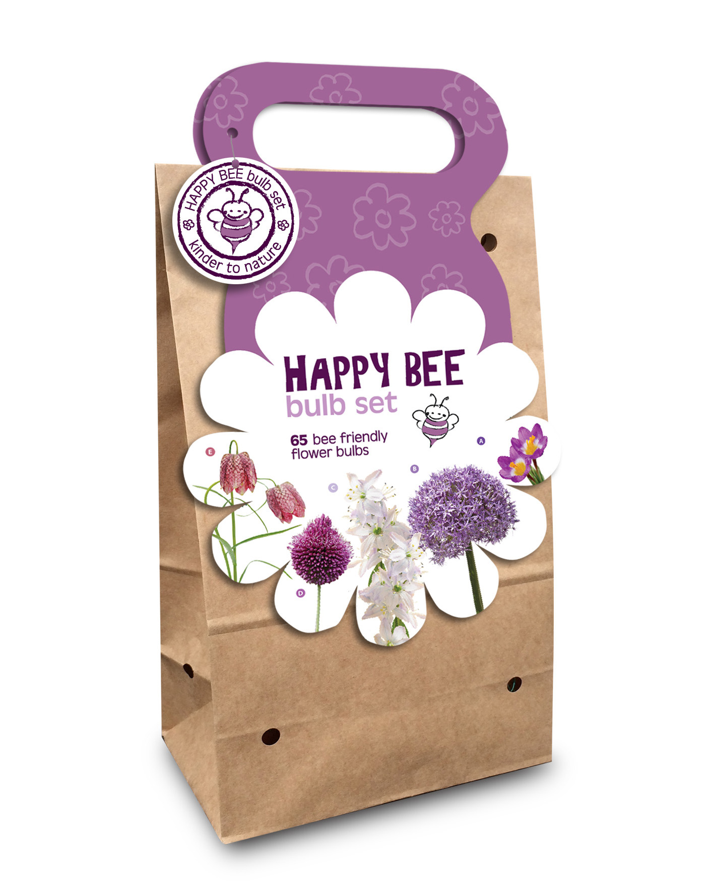 OMDOOS 16 VERPAKKINGEN HAPPY BEE 3 SOORTEN MIX