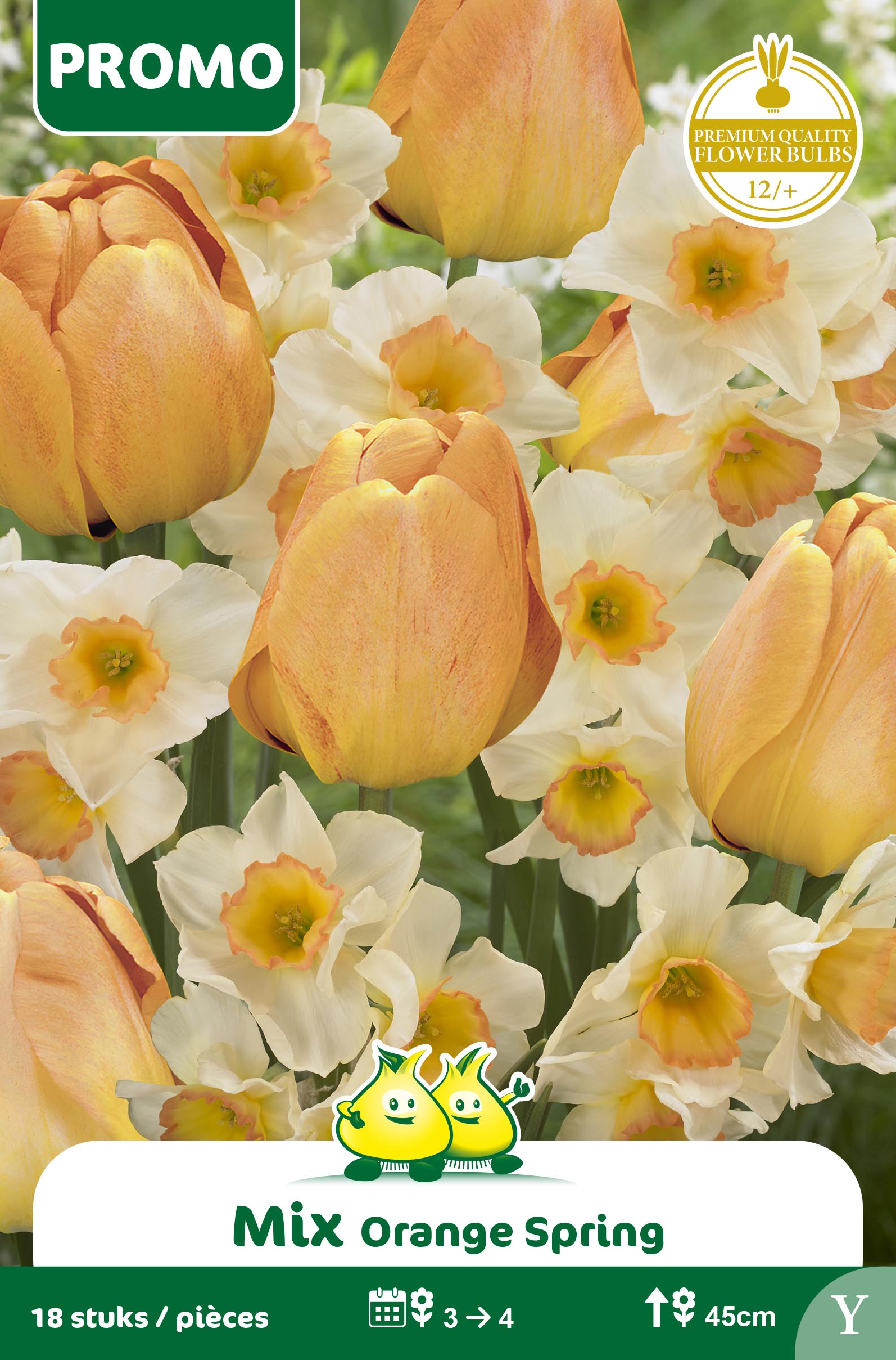 SACHET ORANGE SPRING MIX 18