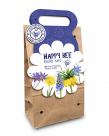 BOÎTE AVEC 16 EMBALLAGE HAPPY BEE BLEU