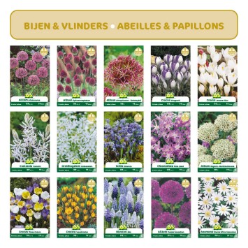 REASSORT 15*5 sachets instagram Abeilles et Papillons